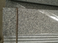 Élévateurs et escalier de granit poli G603