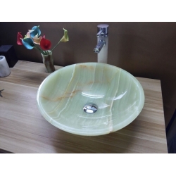 green onyx sink and basin
