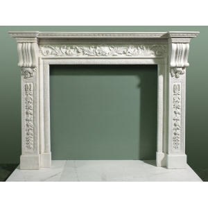 Marble Fireplace Mantel