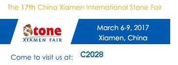 Préparation pour le 17e Xiamen Stone Foire du 6 au 9 mars.